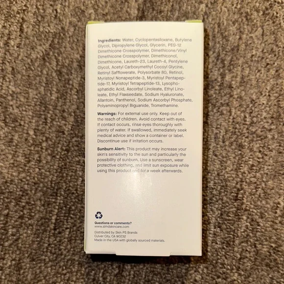 Retinol Resurfacing Serum - Yellow NIB - Picture 2 of 5